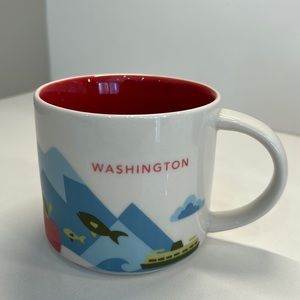 2015 Starbucks You Are Here Washington Mug